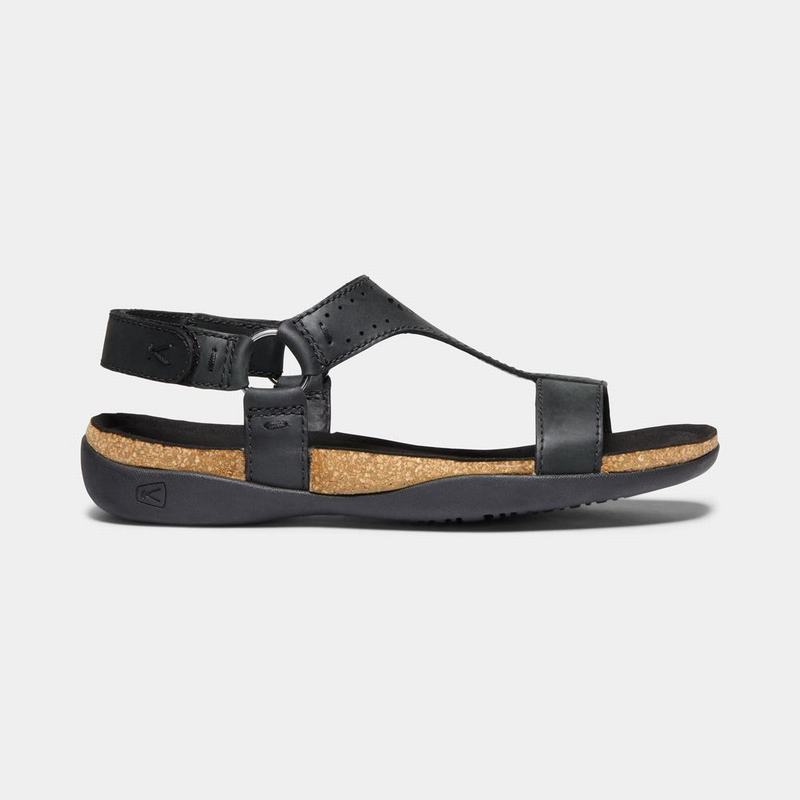 Sandalias Keen Kaci Ana T-strap Para Mujer Negros - Sandalias Keen Mexico (759863-NAP)